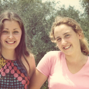 Come eravamo -  La dott.ssa Grazia Panigada e io a 16 anni (Cavi di Lavagna, giugno 1972)