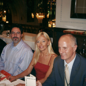 Praga - Con Eric Hollander, Stefano Pallanti, dan Stein al 16o congresso dell’European College of Neuropharmacology (Praga, Repubblica ceca, 20-24 settembre, 2003)