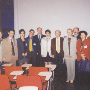 Foto di gruppo al Congresso GIDOC, Saint Vincent 1998.